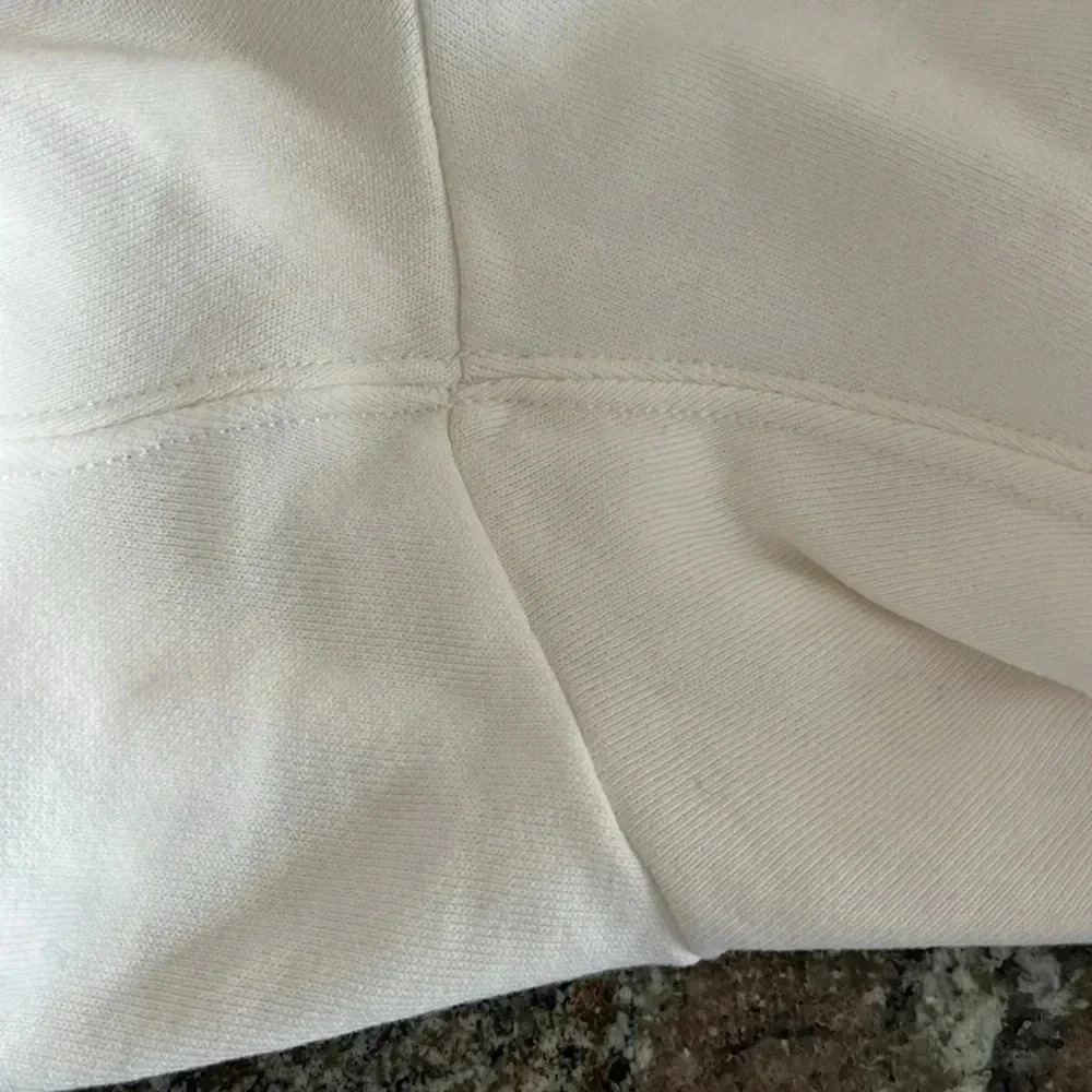 Polo Ralph Lauren White Joggers Preppy Beaded Size L - Picture 12 of 13